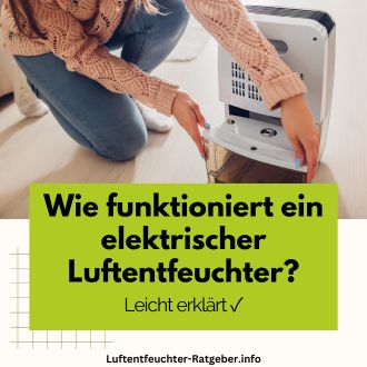 Wie funktioniert ein elektrischer Luftentfeuchter - Leicht erklärt