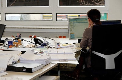 Luft reinigen im Büro