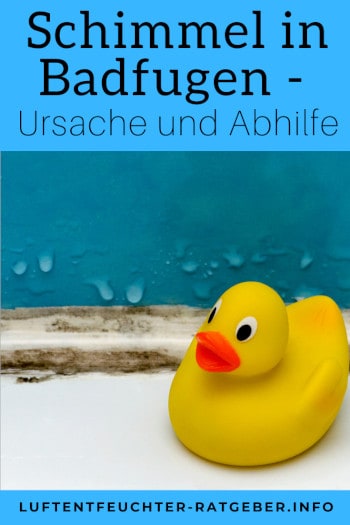 Schimmel in Badfugen - Ursache und Abhilfe