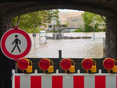 feuchter Keller nach unwetter