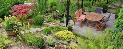 Gartengestaltungstrends - Sitzecke