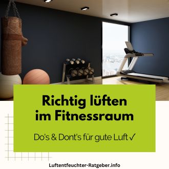 Richtig lüften im Fitnessraum 1