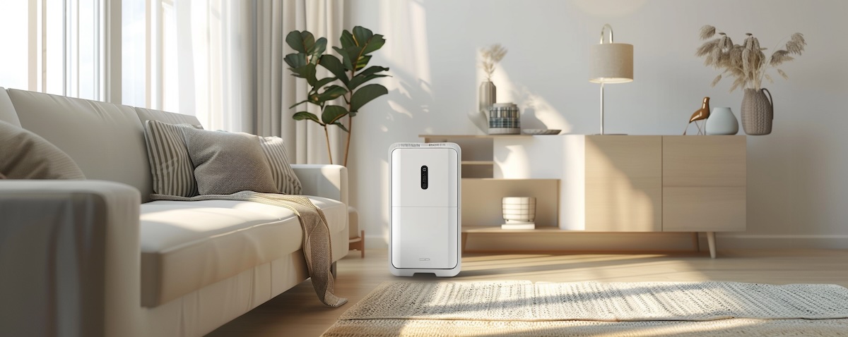 Elektrischer Luftentfeuchter im Wohnraum – Funktionsweise leicht erklärt