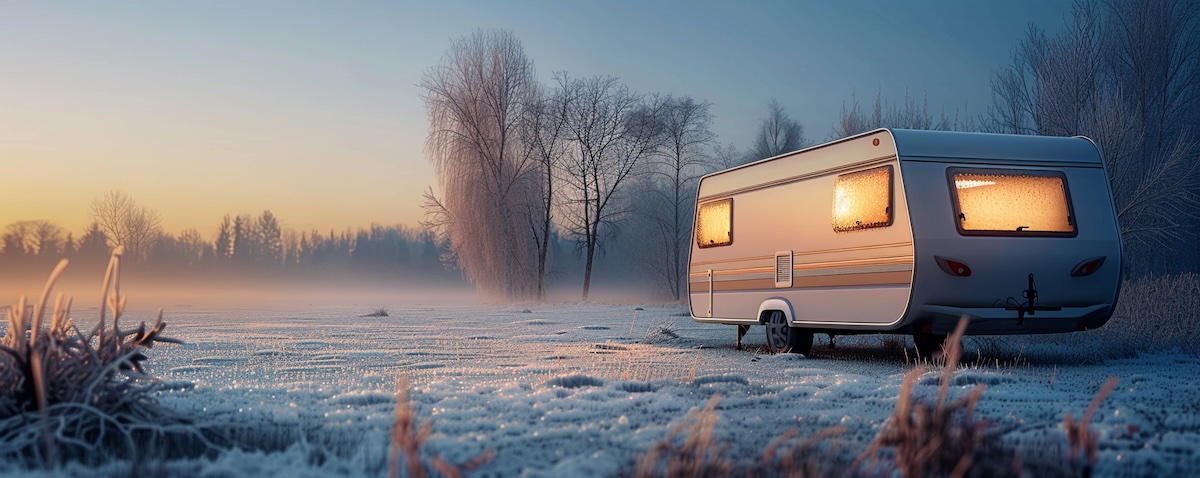 Von innen vereiste Frontscheibe eines Kleinwagens an einem Wintermorgen durch Feuchtigkeit im Auto